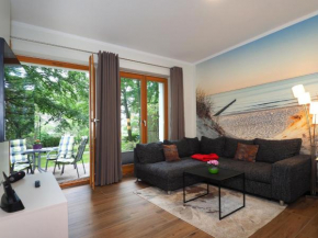 Kaiservillen Heringsdorf - 2-Raum-Ferienwohnung mit 1 Schlafzimmer und Terrasse DG22